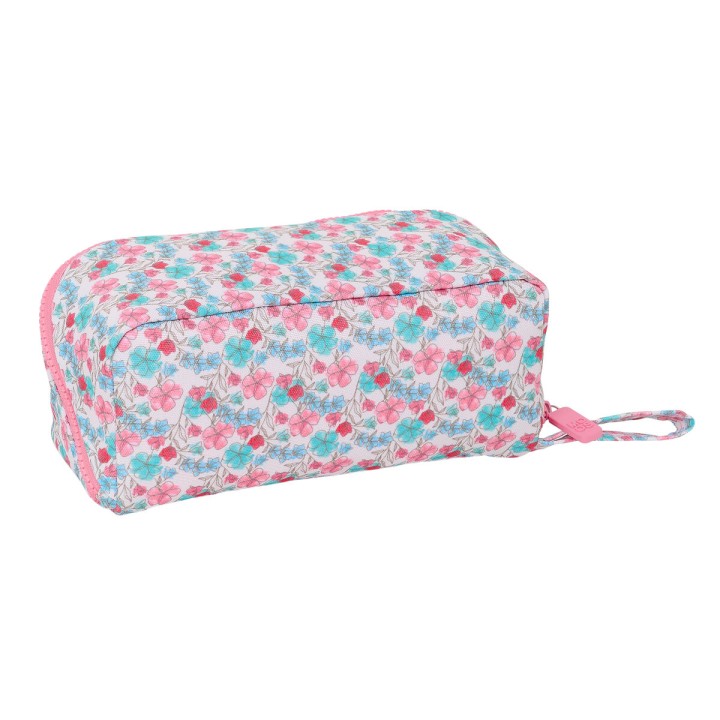 Necessaire Moos Flores Multicolore 20 x 10 x 10 cm