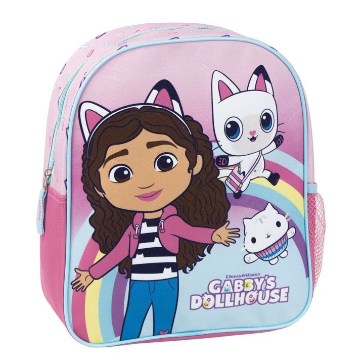Zaino Scuola Gabby's Dollhouse Rosa 25,0 x 20,0 x 30,0 cm