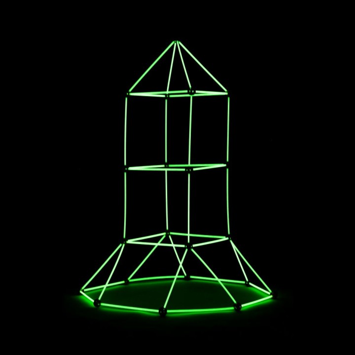 Kit di Costruzione di Fortini per Bambini Archikitt InnovaGoods 85 Pezzi