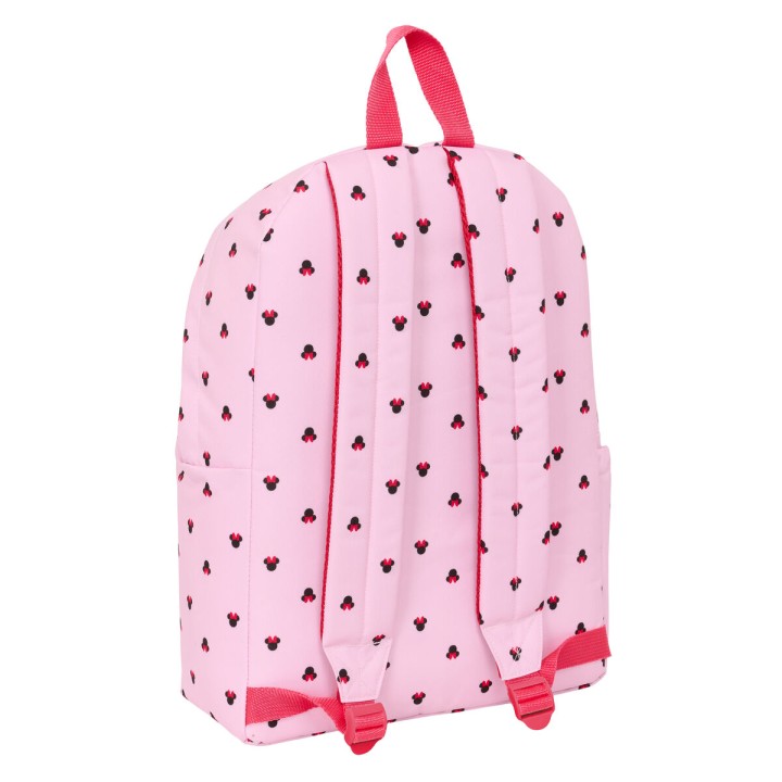 Zaino Scuola Minnie Mouse Naive Rosa 31 x 43 x 13 cm
