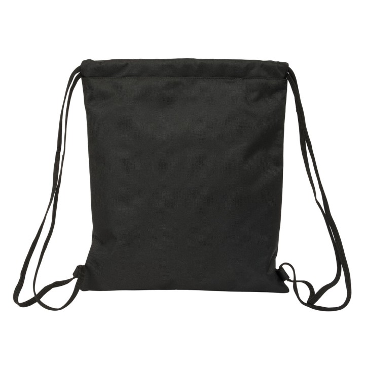 Zainetto con Cordini Kappa Dark Nero 35 x 40 x 1 cm