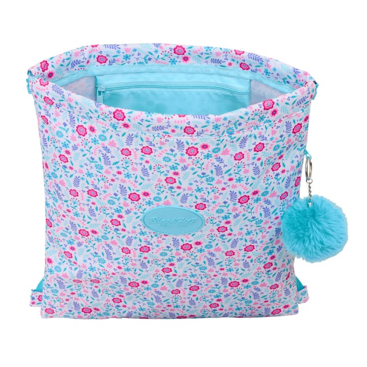 Zainetto con Cordini BlackFit8 Cool Multicolore 35 x 40 x 1 cm