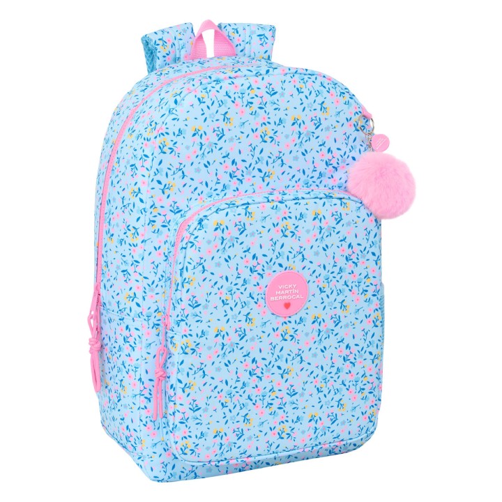 Zaino Scuola Vicky Martín Berrocal Paraíso Azzurro Rosa 30 x 46 x 14 cm
