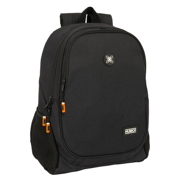 Zaino Scuola Munich Lagoon Nero 32 x 44 x 16 cm