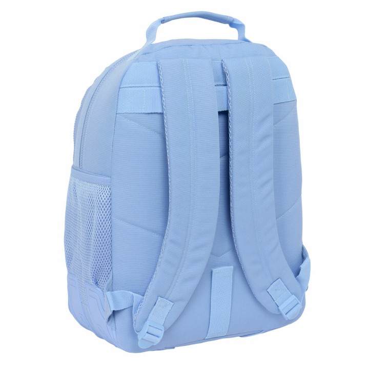 Zaino Scuola Smiley Joyful Azzurro Multicolore 32 x 42 x 15 cm