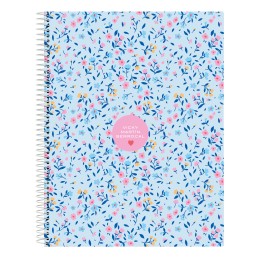 Agenda Vicky Martín Berrocal Paraíso Azzurro Rosa A4 120 Fogli