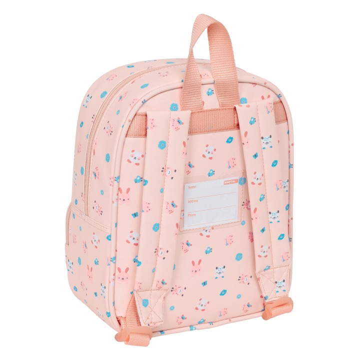 Zaino per Bambini Safta Jirafa Corallo 22 x 27 x 10 cm